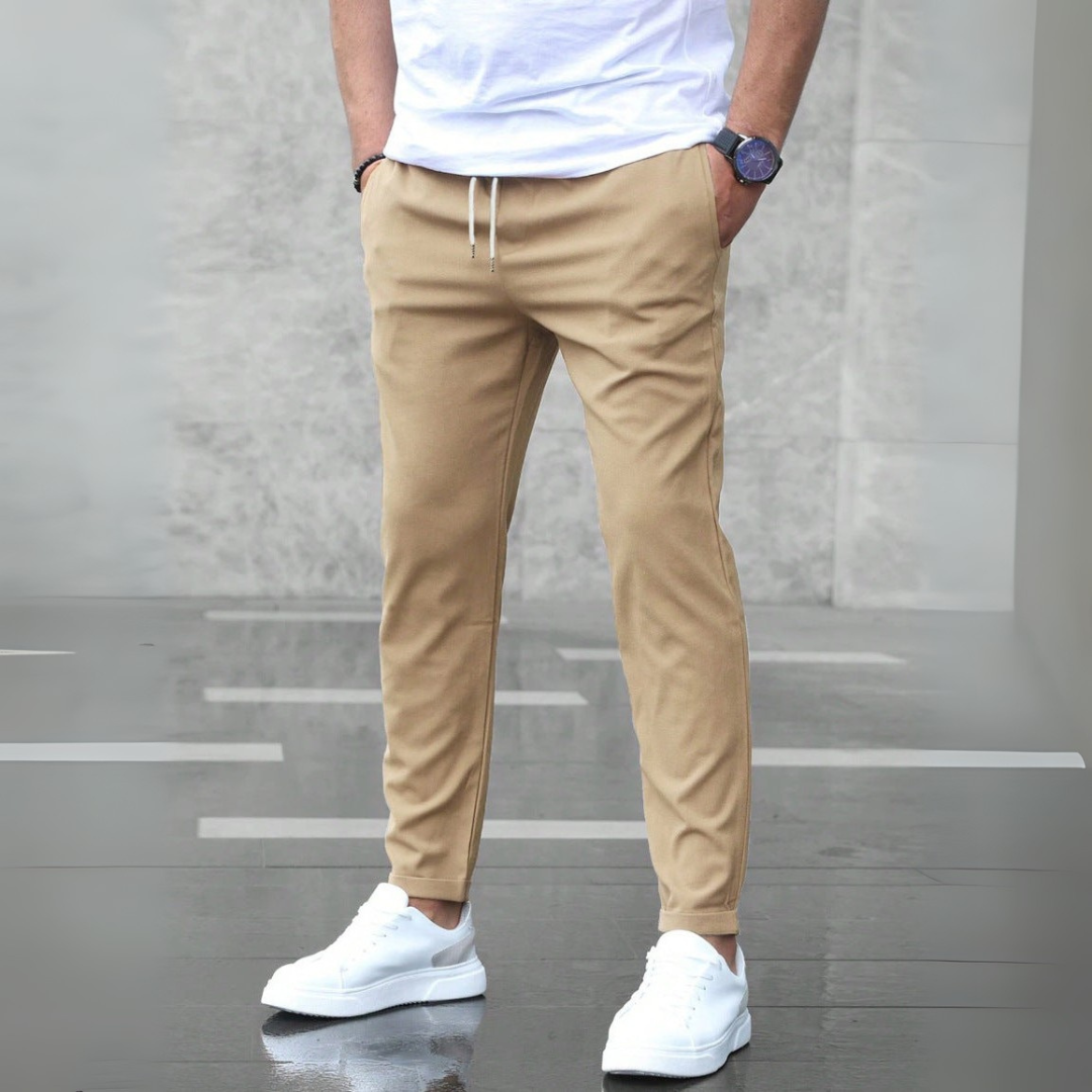 Yechiel - Pantaloni Eleganti Elasticizzati