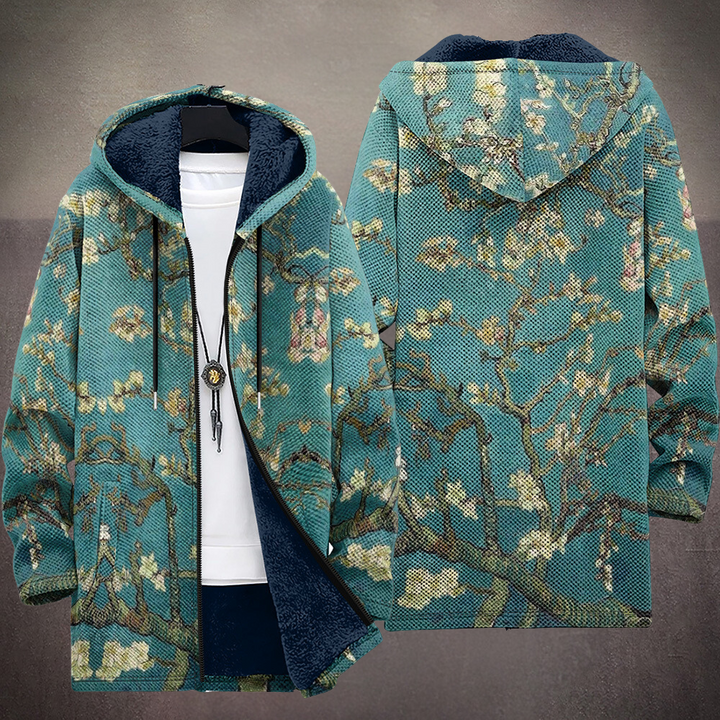 Celine - Cardigan di Lusso con Ispirazione Artistica e Cerniera