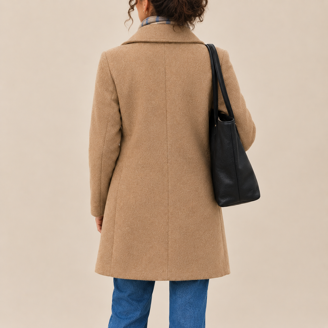 Danla - Cappotto a Maniche Lunghe Con Tasche