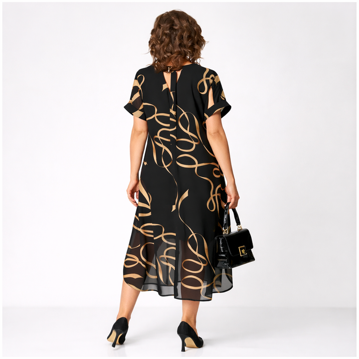 Pavla - Abito Elegante a Maniche Corte