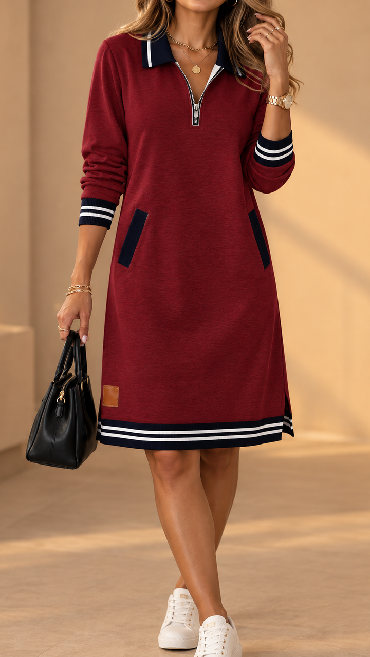 Keani - Elegante Abito Stile Polo
