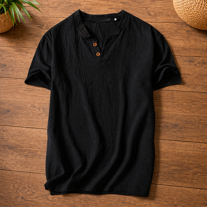 Freddoe - Camicia a Maniche Corte Con Bottoni