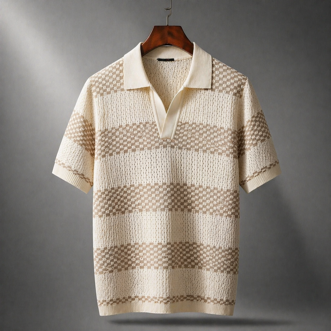 Leunard - Polo in maglia a righe