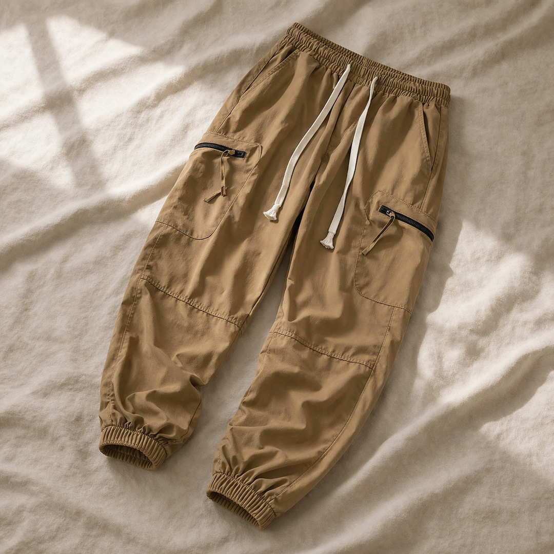 Johnas - Pantaloni Merci Casuale Con Coulisse