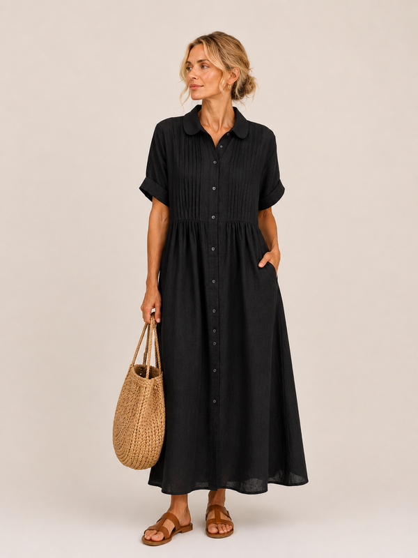 Anjali - Abito Midi Stile Camicia Estiva