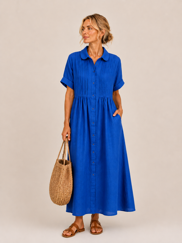 Anjali - Abito Midi Stile Camicia Estiva