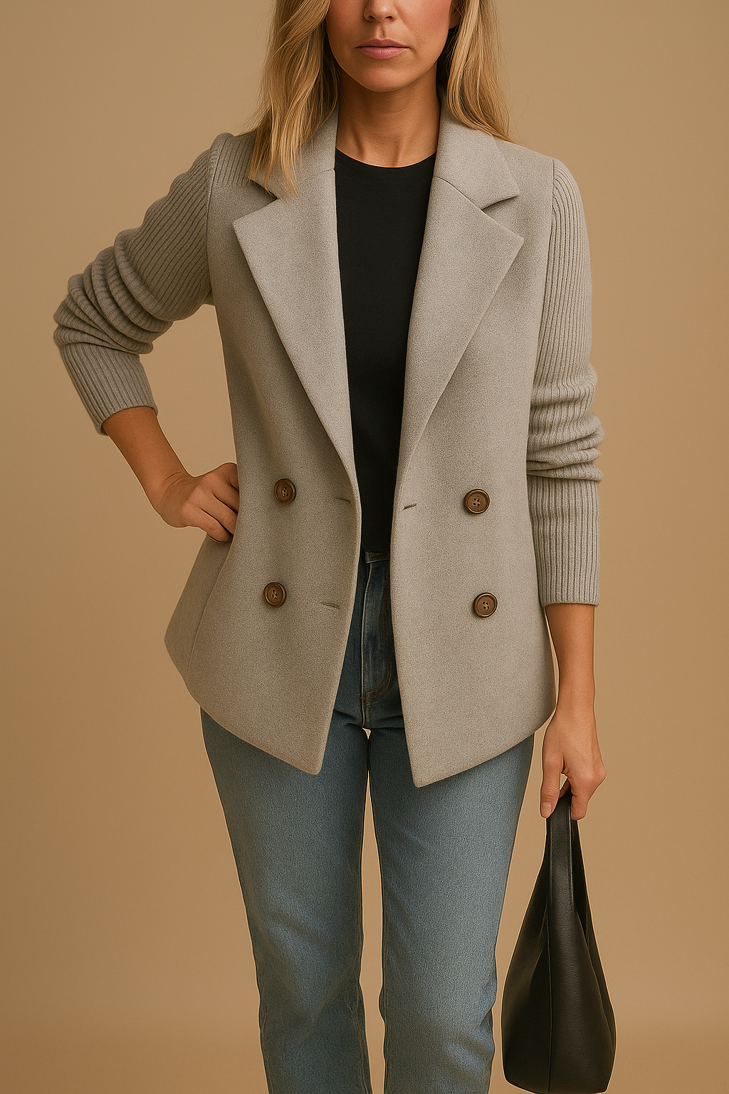 Almante - Giacca Stile Maglione