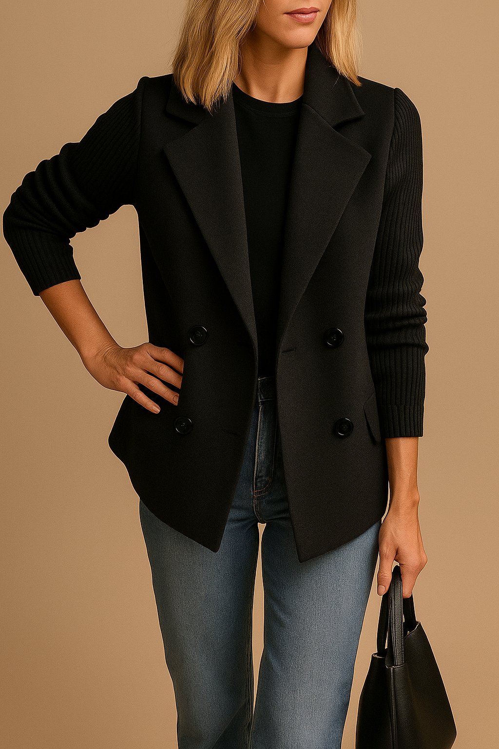 Almante - Giacca Stile Maglione