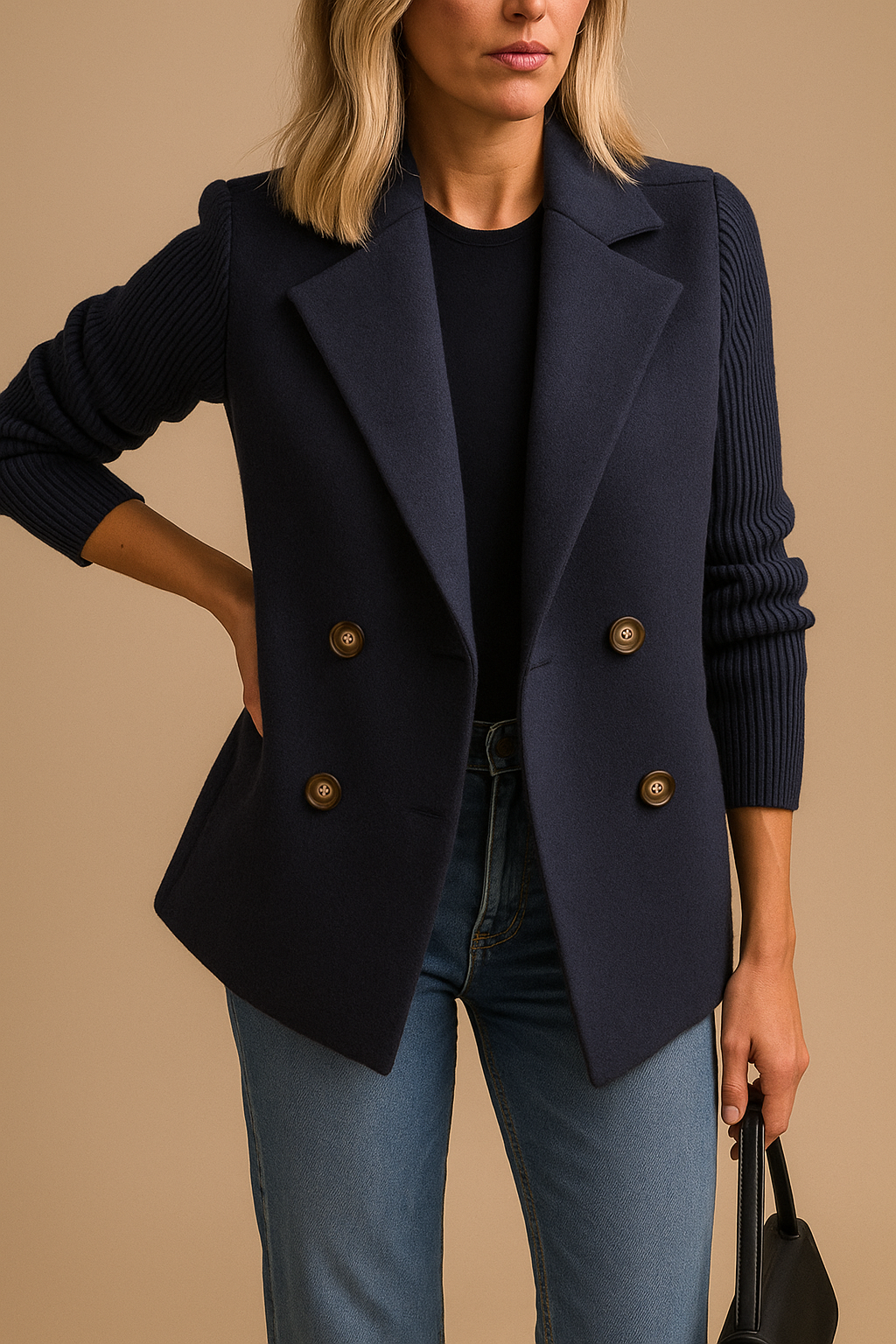Almante - Giacca Stile Maglione