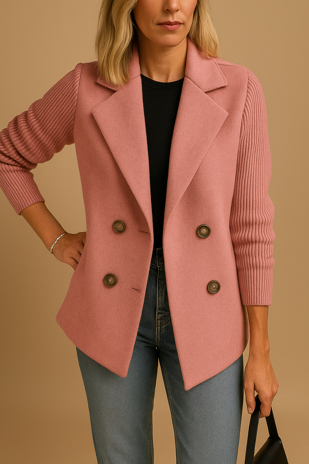 Almante - Giacca Stile Maglione