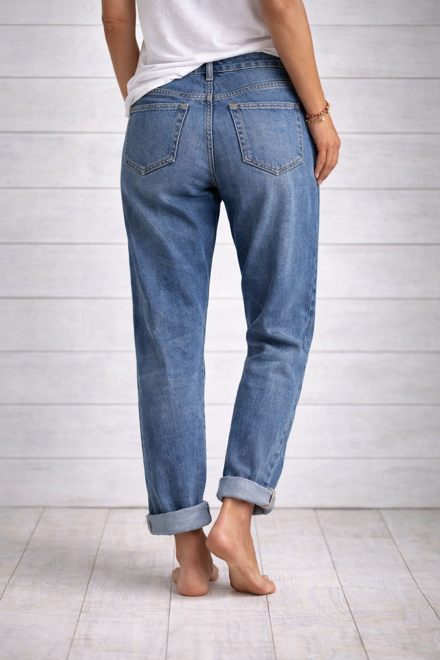 Bohumila - Jeans Eleganti a Vita Alta