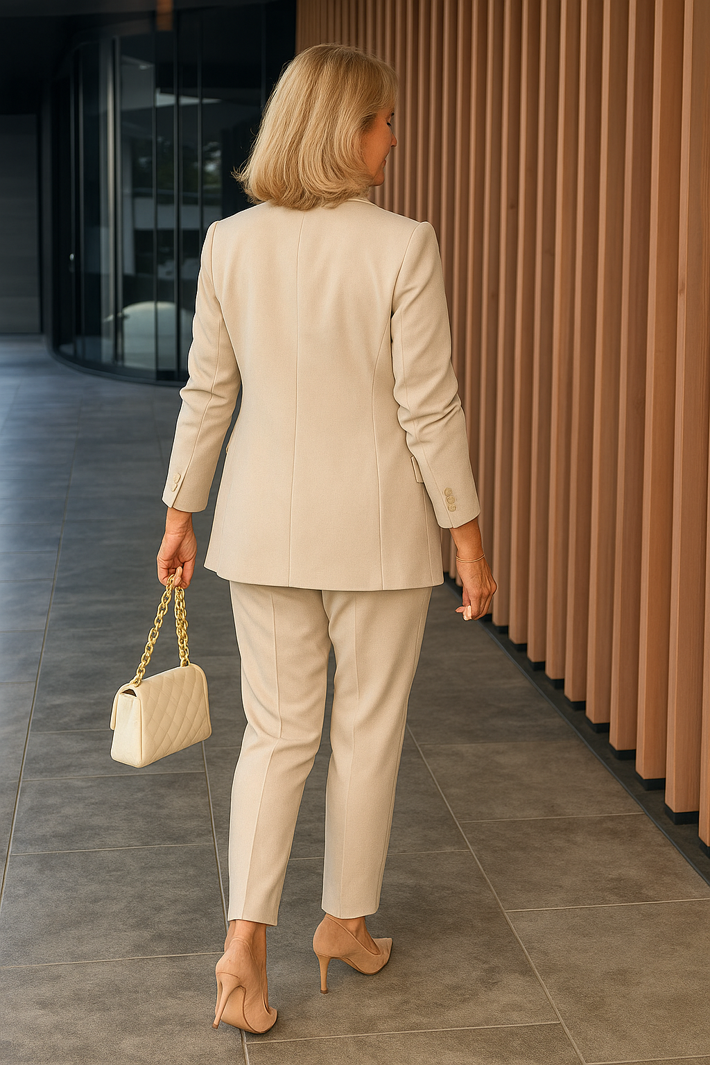 Laurena - Elegante Completo Estivo a Due Pezzi