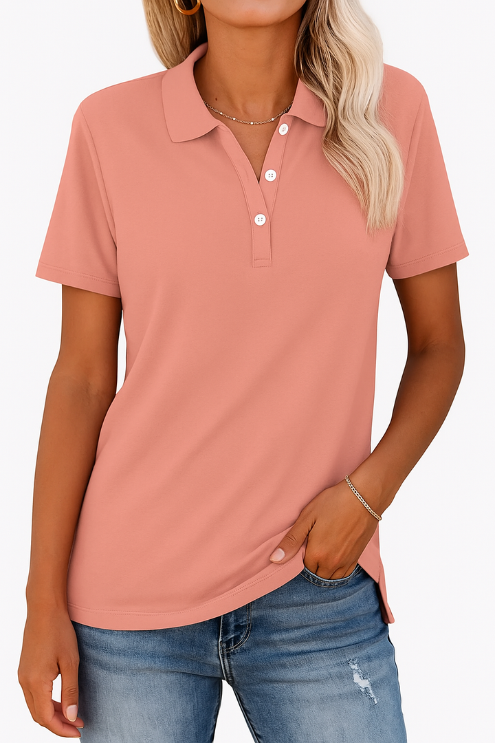 Kathie - Elegante Polo Maglietta
