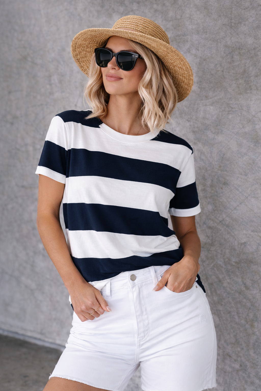 Tahima - Maglietta Classica a Righe Bretoni