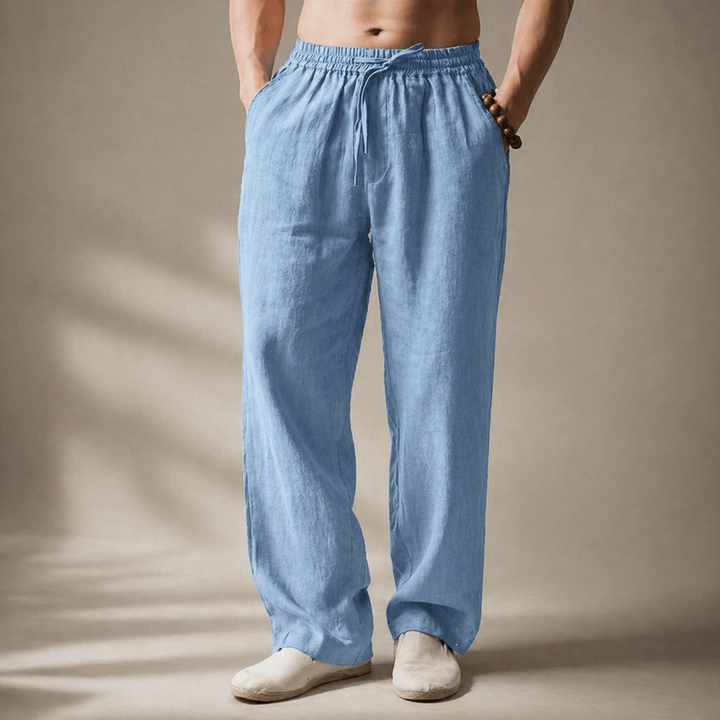 Samoel - Pantaloni Classici in Lino