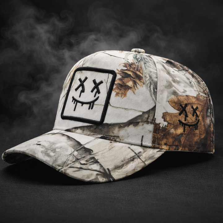 StitchCamo - Cappello con Motivo Mimetico XX Camo Stitch