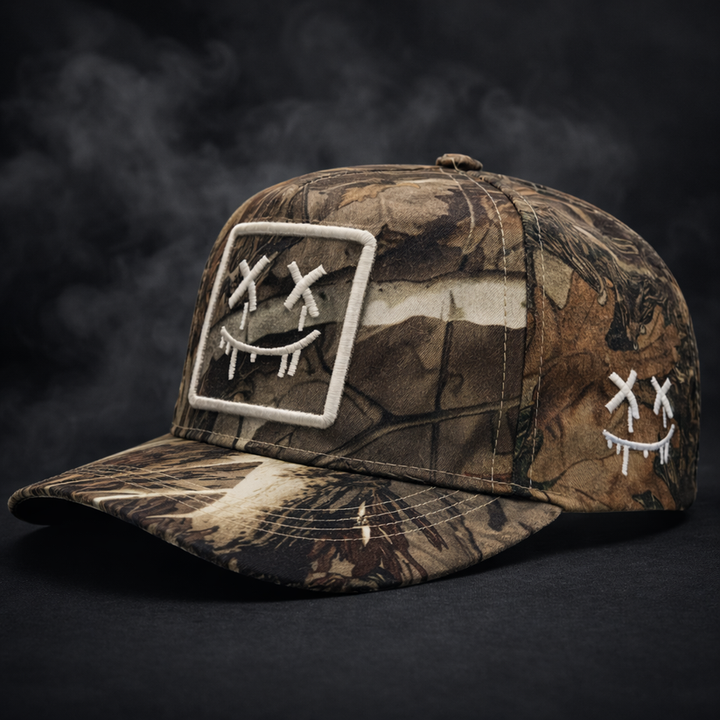 StitchCamo - Cappello con Motivo Mimetico XX Camo Stitch