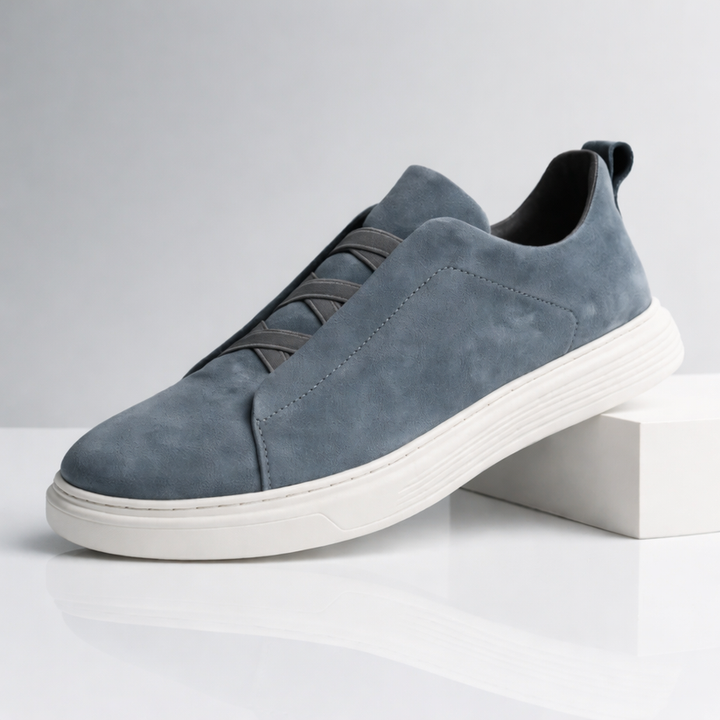 Derek - Elegante Scarpa Da Ginnastica In Pelle Scamosciata