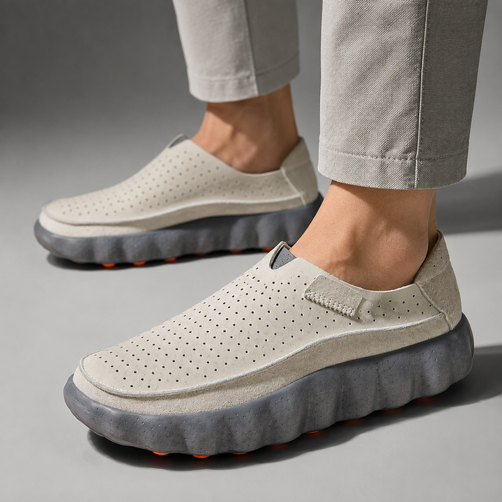 Sameth - Scarpe Slip on Traforate Con Suola Flessibile