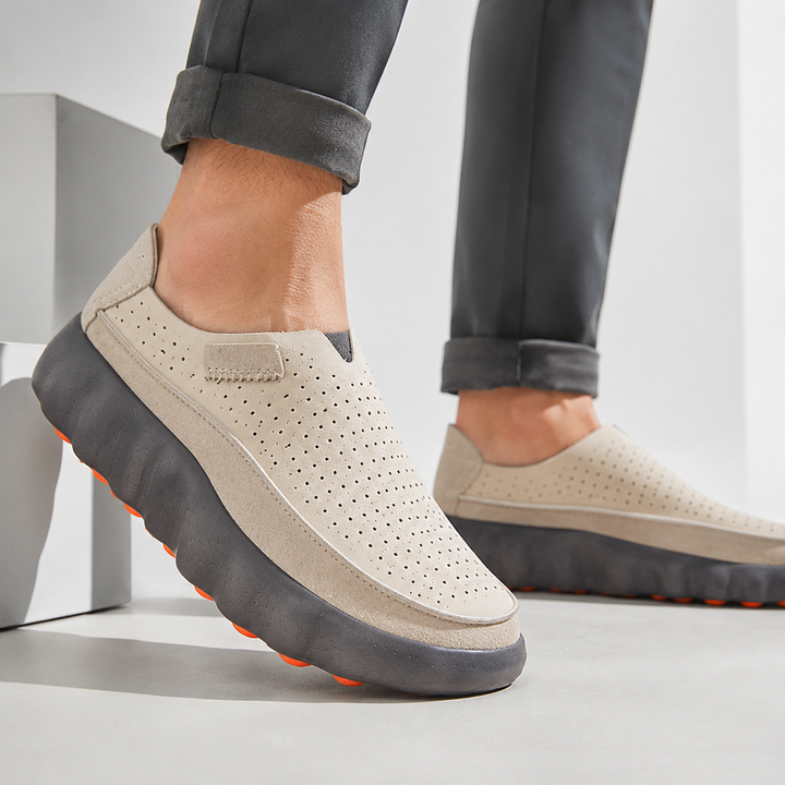 Sameth - Scarpe Slip on Traforate Con Suola Flessibile