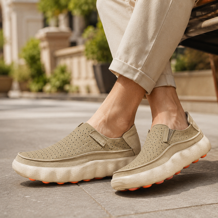 Sameth - Scarpe Slip on Traforate Con Suola Flessibile