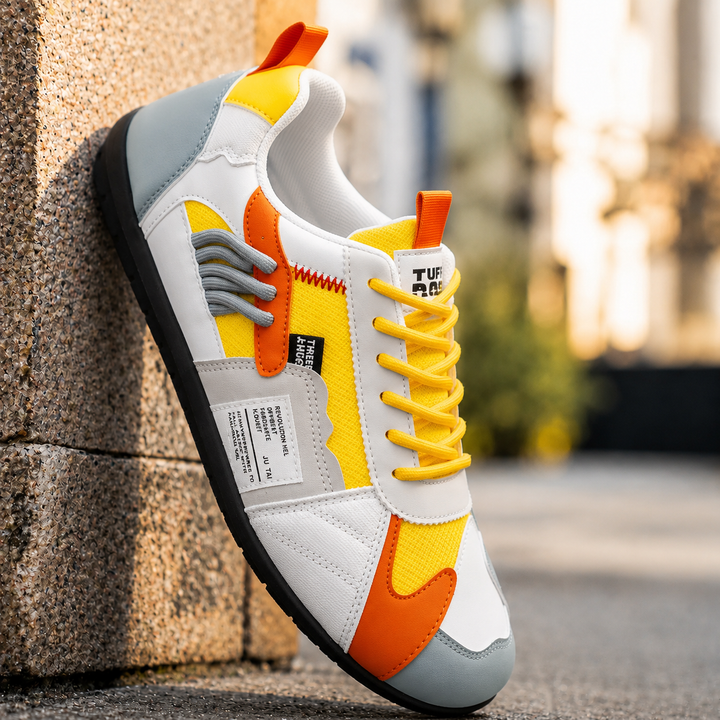 Reinders - Sneakers Con Lacci in Stile Patchwork