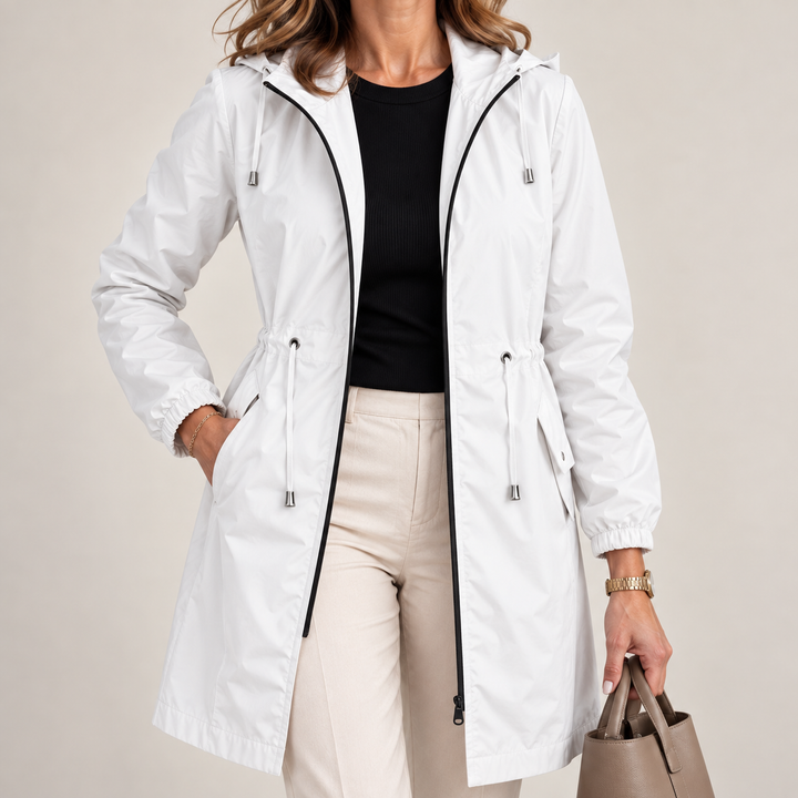 Jenevy - Giacca Leggera E Impermeabile Con Cappuccio