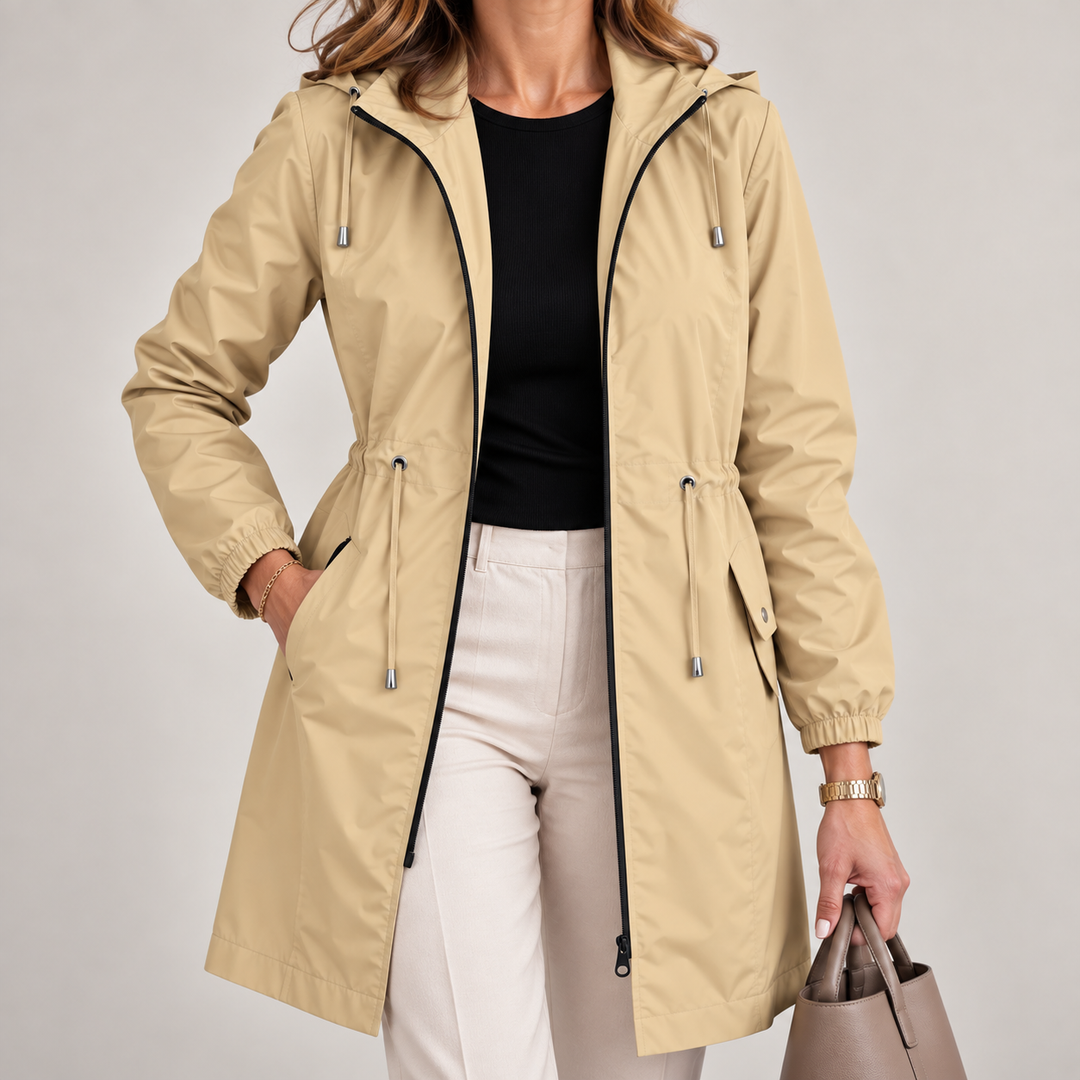 Jenevy - Giacca Leggera E Impermeabile Con Cappuccio