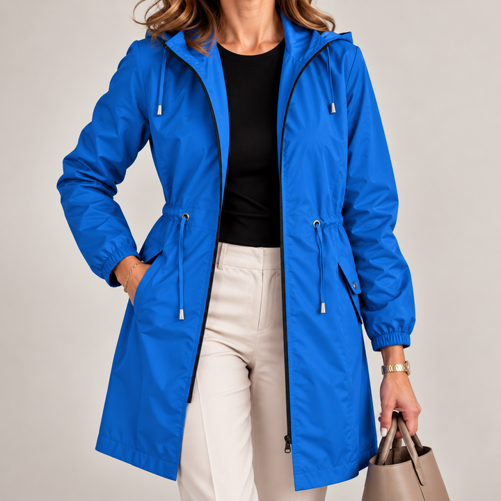 Jenevy - Giacca Leggera E Impermeabile Con Cappuccio