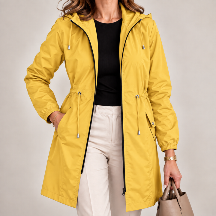 Jenevy - Giacca Leggera E Impermeabile Con Cappuccio