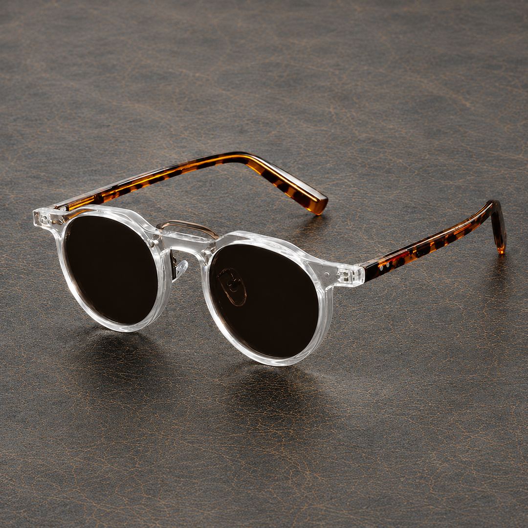Fillip - Occhiali Da Sole Con Montatura Rotonda Premium