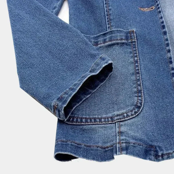 Bogumiła - Elegante Blazer in Denim