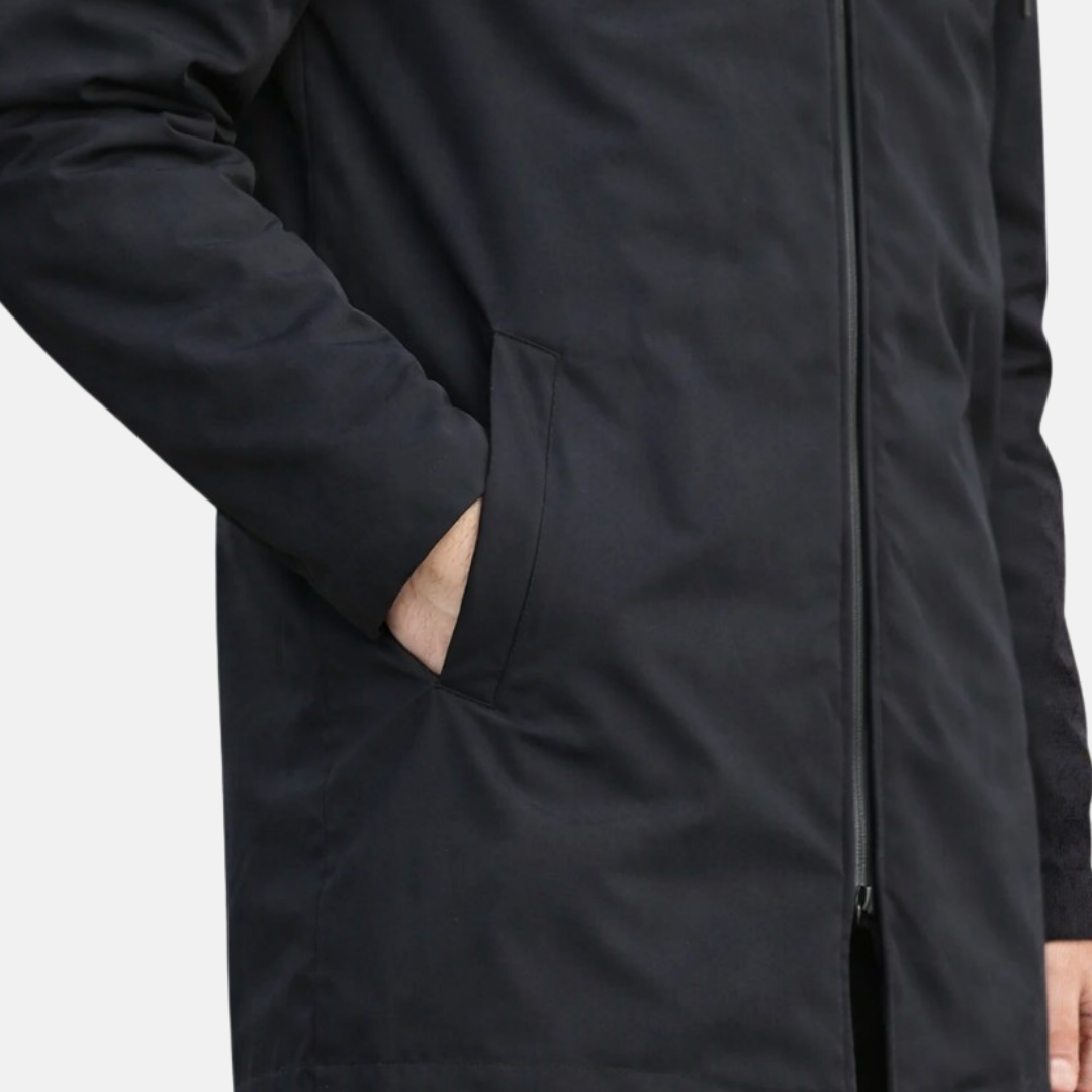 Aljoscha - Cappotto Con Cappuccio Resistente Alle Intemperie