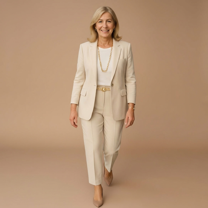 Laurena - Elegante Completo Estivo a Due Pezzi
