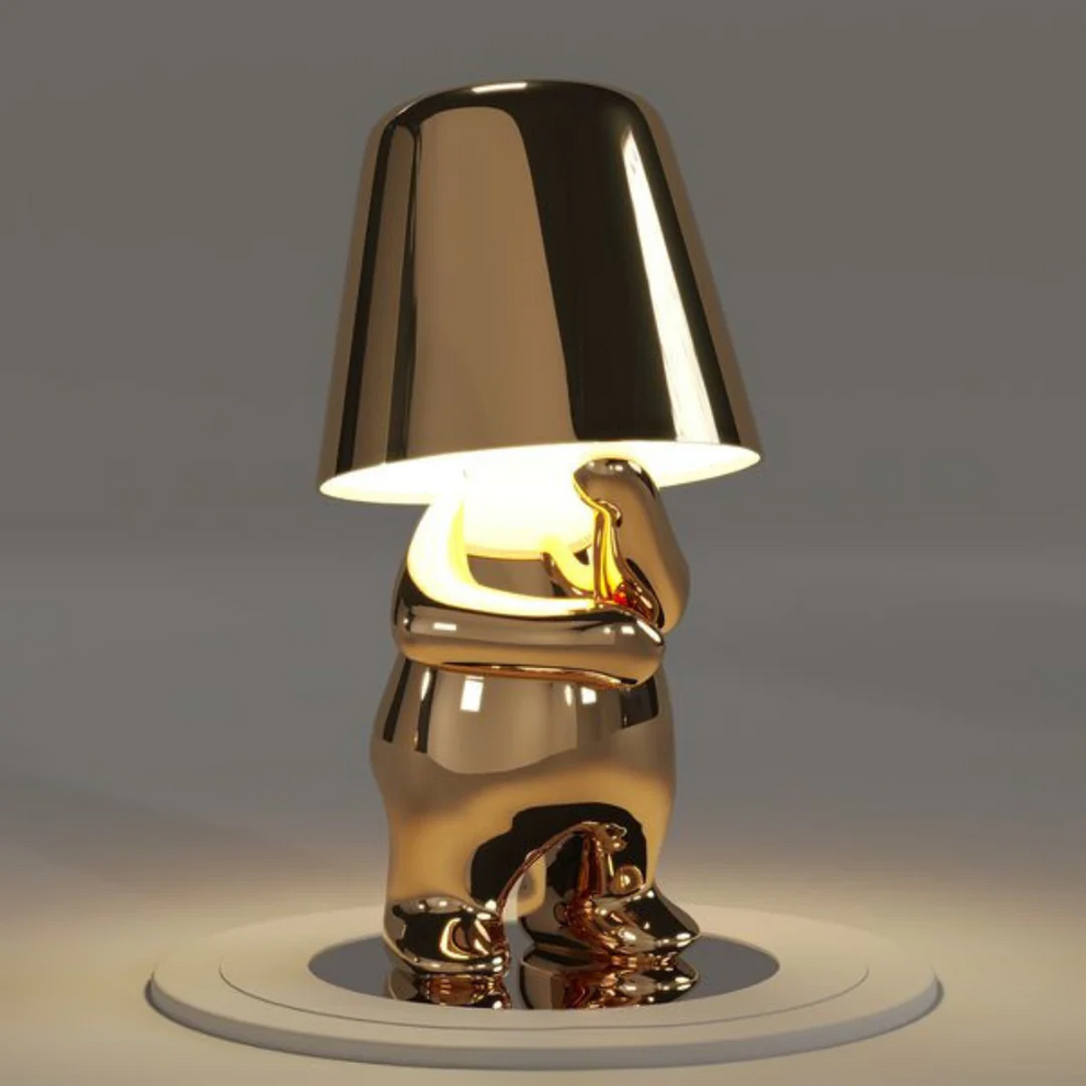 LumaGlow - Lampada da Scrivania Decorativa Ricaricabile
