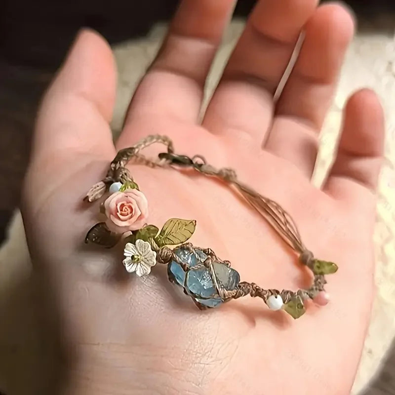Yohana - Bracciale Eleganza Fiore Magico