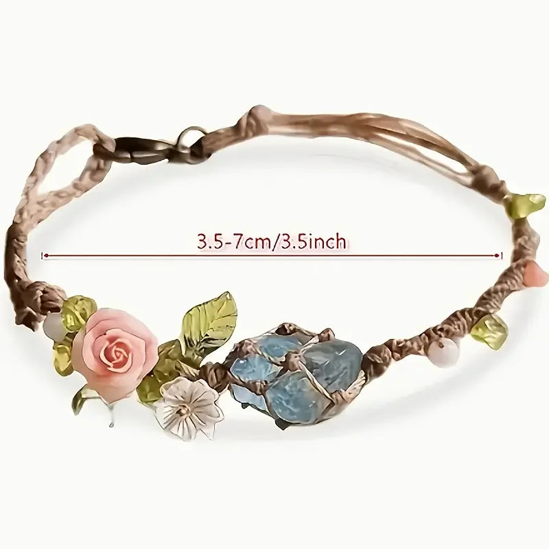 Yohana - Bracciale Eleganza Fiore Magico
