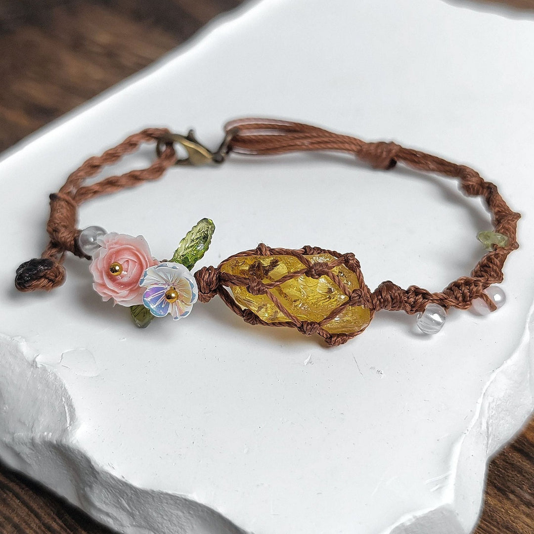 Yohana - Bracciale Eleganza Fiore Magico