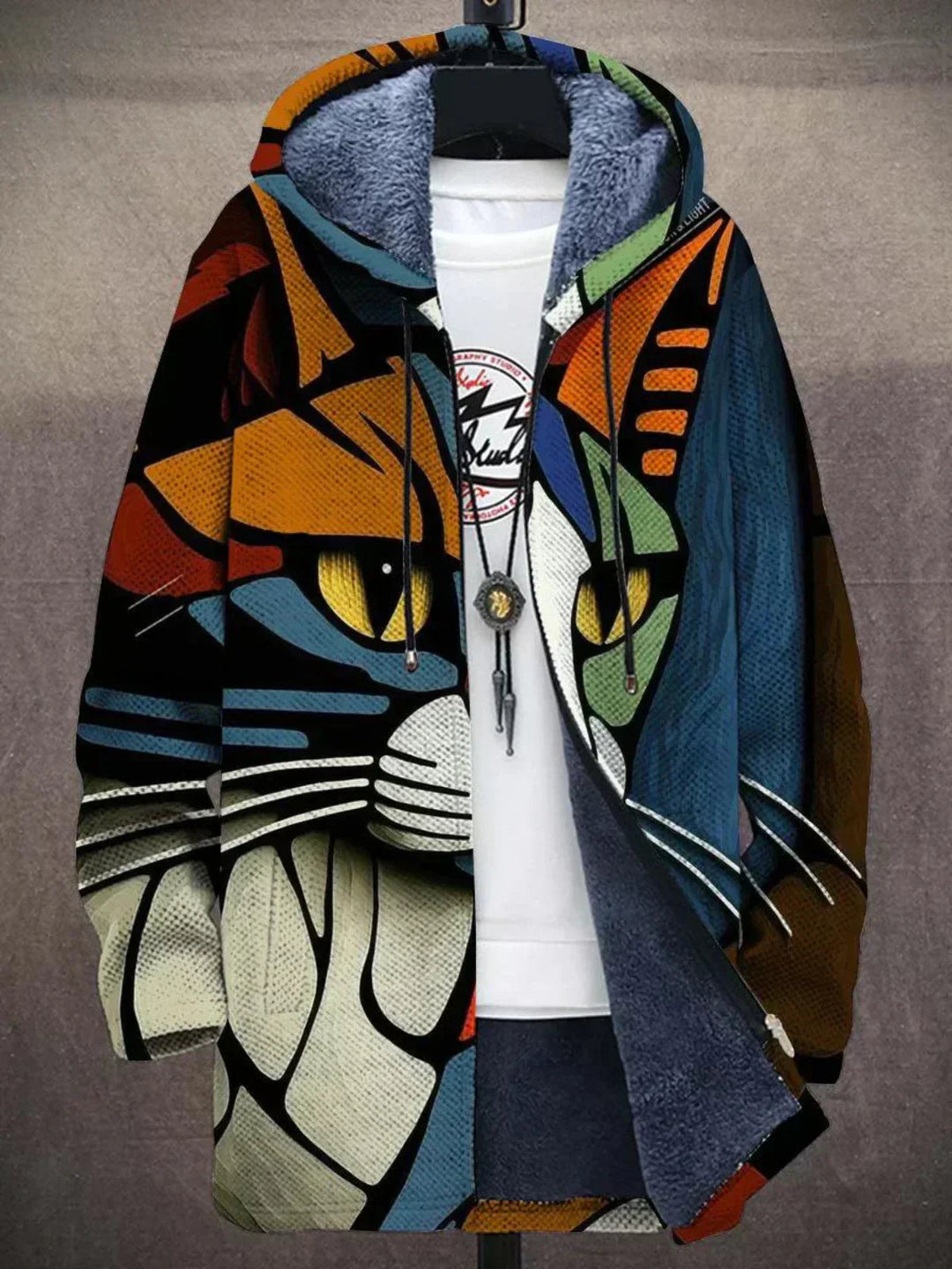 Dalila - Cardigan di Lusso Ispirato all'arte