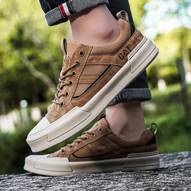Deller - Scarpe da Ginnastica Casual in Pelle