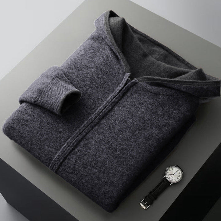 Ayalon - Felpa Con Cappuccio in Cashmere Reversibile