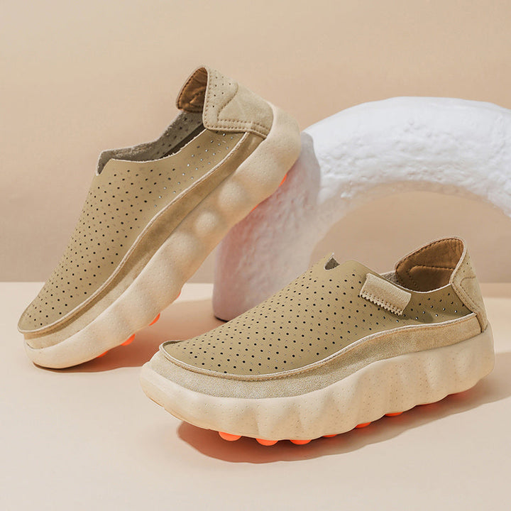 Sameth - Scarpe Slip on Traforate Con Suola Flessibile