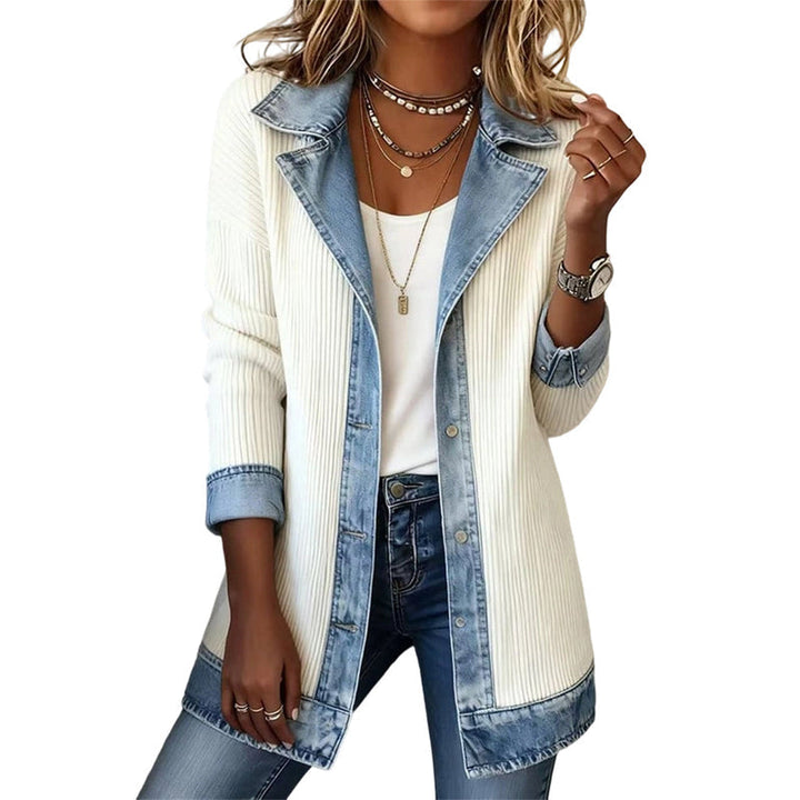 Cendall - Cardigan Alla Moda in Denim