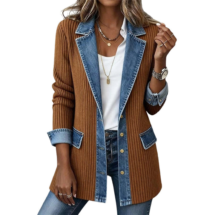 Cendall - Cardigan Alla Moda in Denim