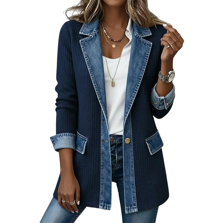 Cendall - Cardigan Alla Moda in Denim