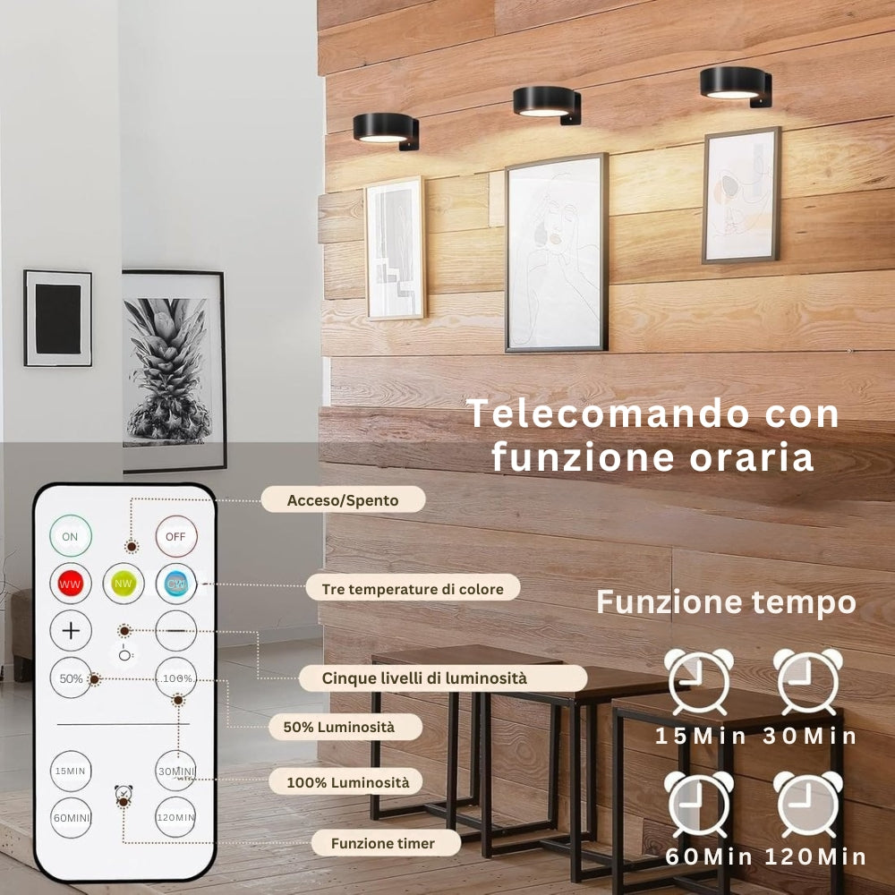 GlowFrame - Luce Magnetica Per Dipingere con 13 Modalità di Illuminazione ( Confezione da 3 )
