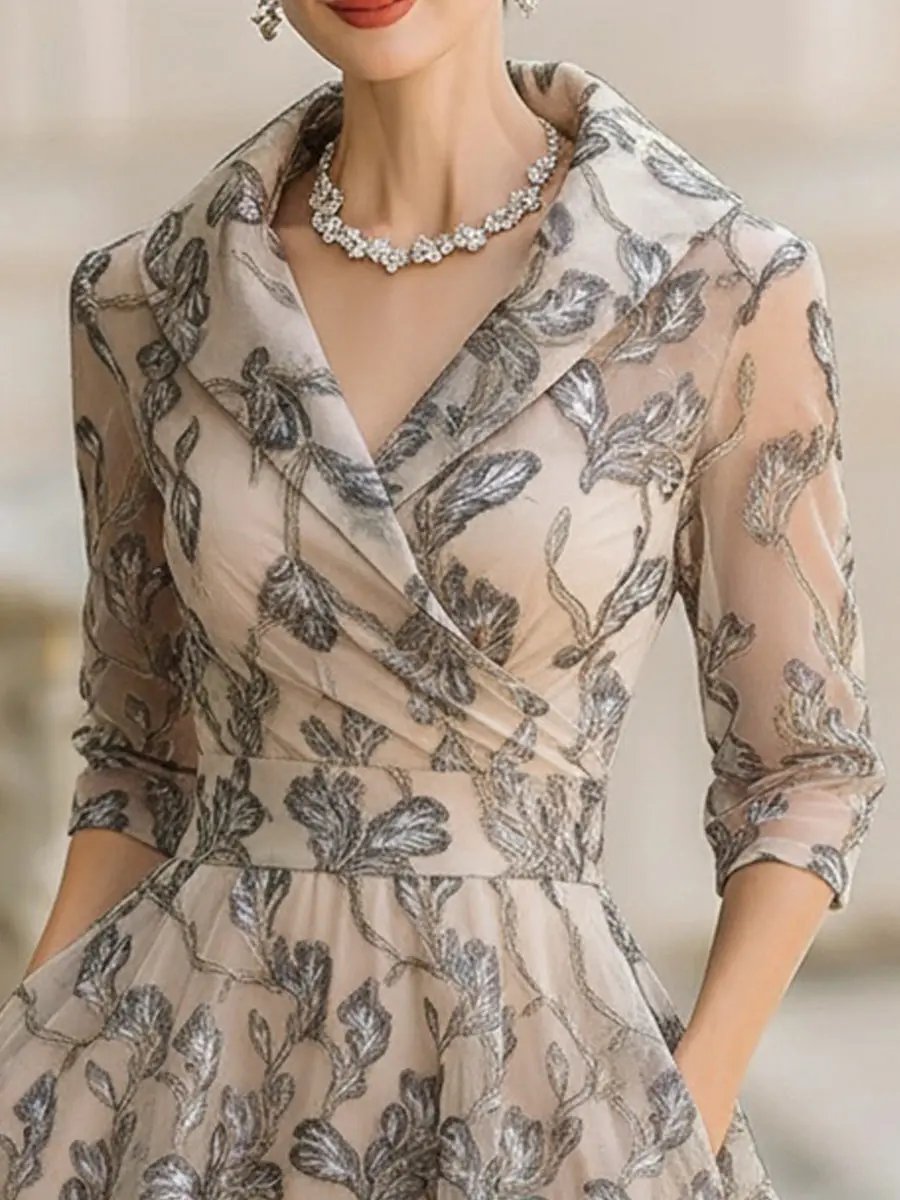 Lyanni - Abito Lungo Classico ed Elegante