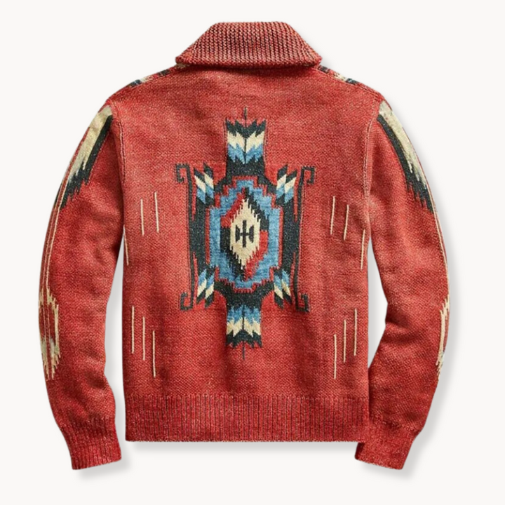 Jonnie - Comfort Knitted Shawl Cardigan