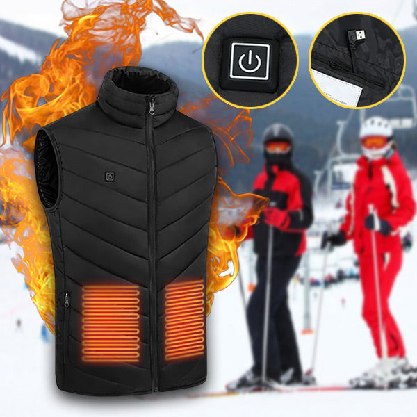 HeatGuard - Gilet Riscaldato Impermeabile Senza Maniche