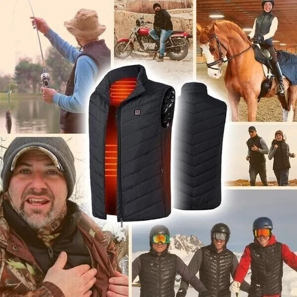 HeatGuard - Gilet Riscaldato Impermeabile Senza Maniche